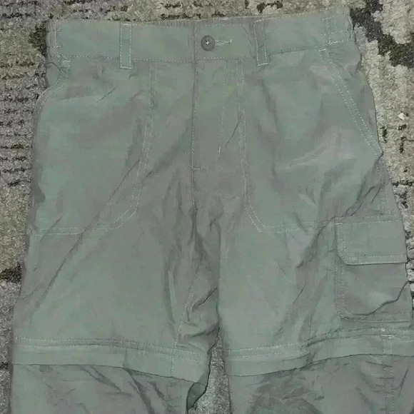 Columbia convertible lightweight gray hiking pants zip shorts Sz M 10/12 - Picture 1 of 6
